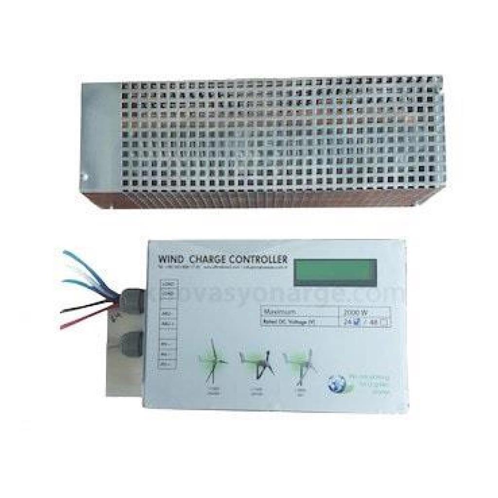1000 WATT 24V Rüzgar Türbini Yerli Şarj Kontrol Cihazı - 1KW 1000 WATT 24V Rüzgar Türbini Yerli Şarj Kontrol Cihazı - 1KW