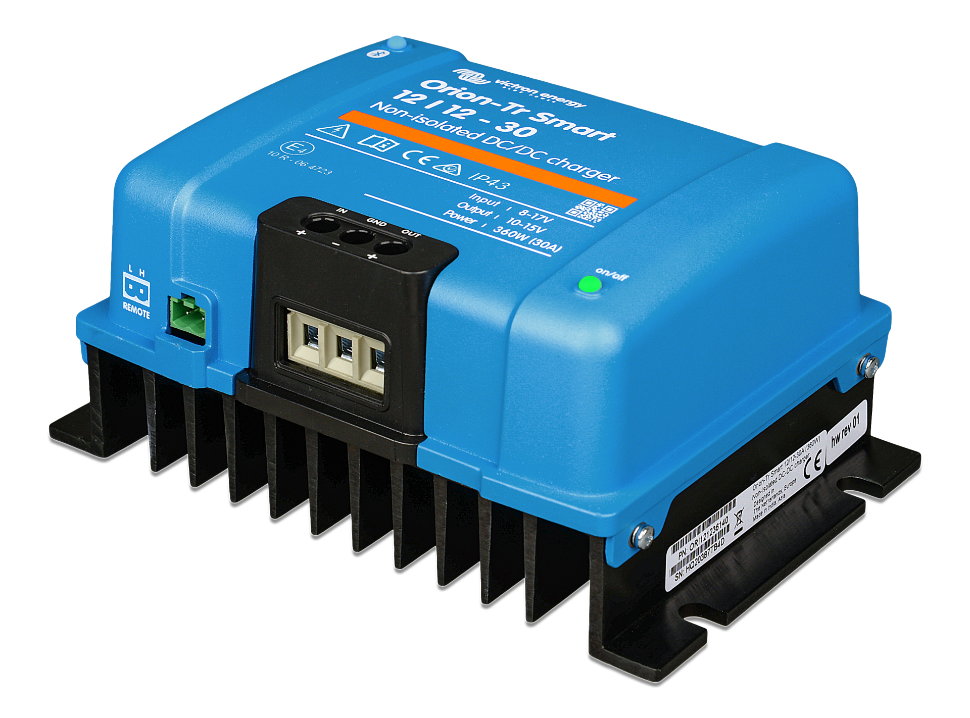 12/12V 30A İzolesiz DC-DC Charger Bluetooth Özellikli, ORI121236140, Victron 12/12V 30A İzolesiz DC-DC Charger Bluetooth Özellikli, ORI121236140, Victron