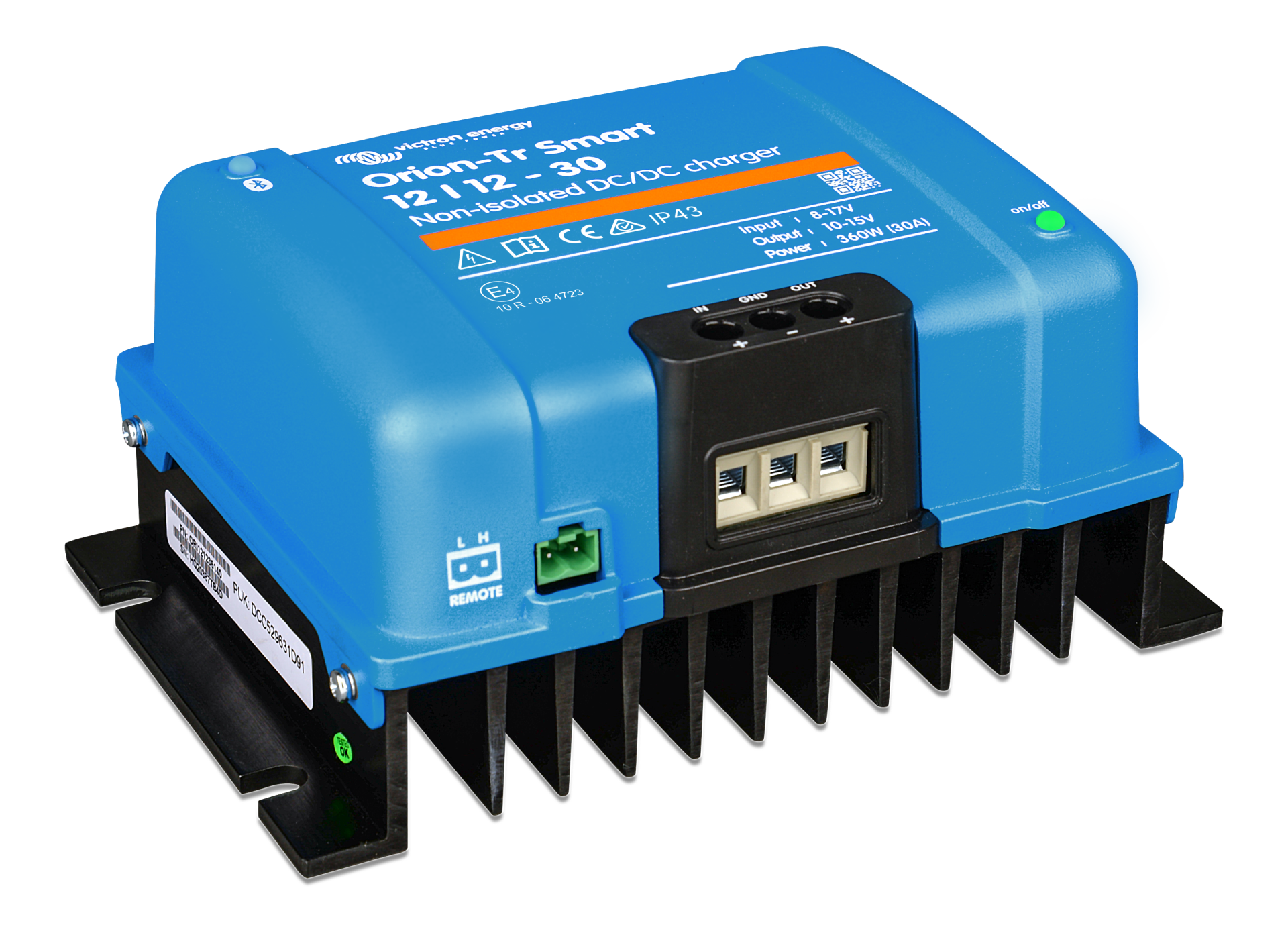 12/12V 30A İzolesiz DC-DC Charger Bluetooth Özellikli, ORI121236140, Victron 12/12V 30A İzolesiz DC-DC Charger Bluetooth Özellikli, ORI121236140, Victron
