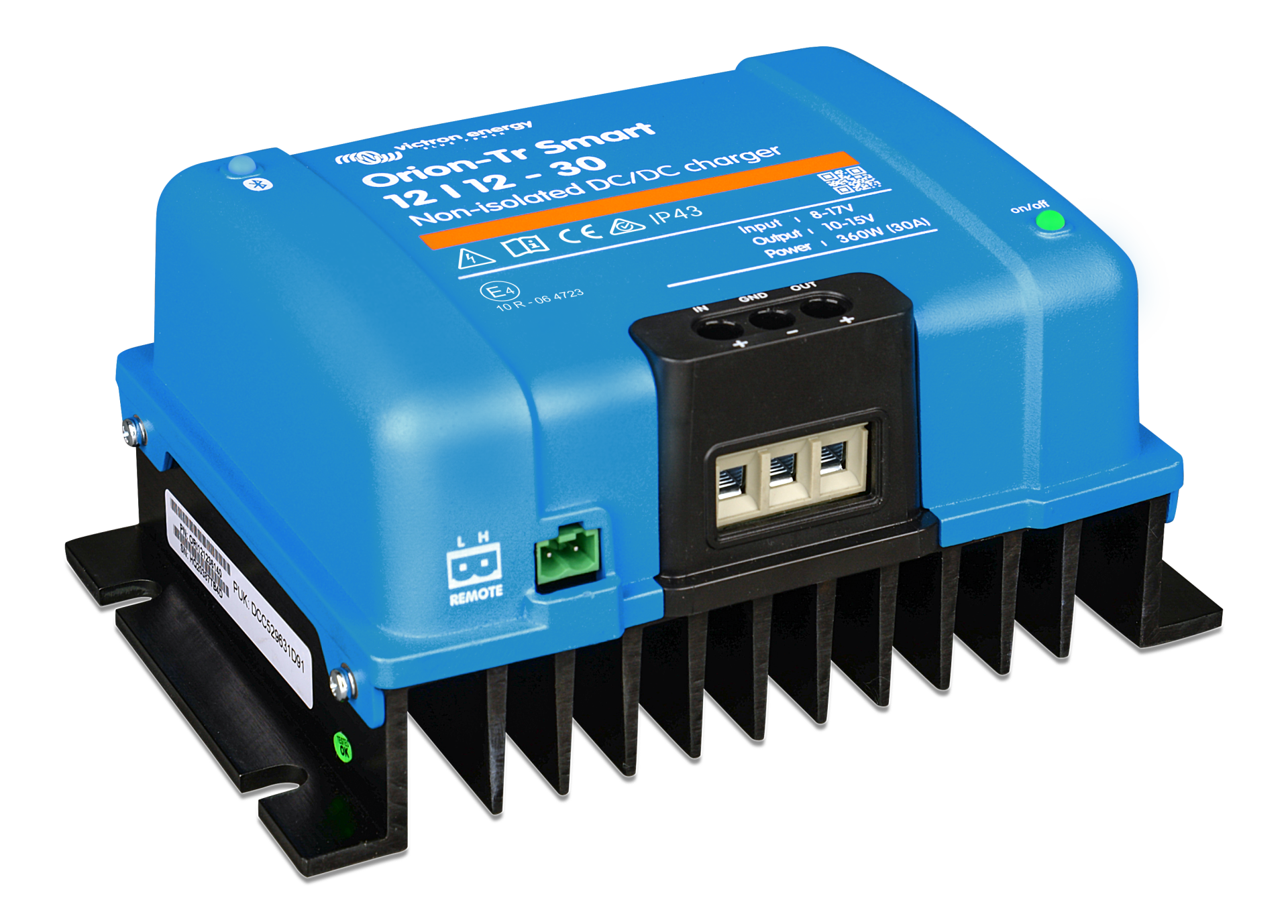12/12V 30A İzolesiz DC-DC Charger Bluetooth Özellikli, ORI121236140, Victron 12/12V 30A İzolesiz DC-DC Charger Bluetooth Özellikli, ORI121236140, Victron