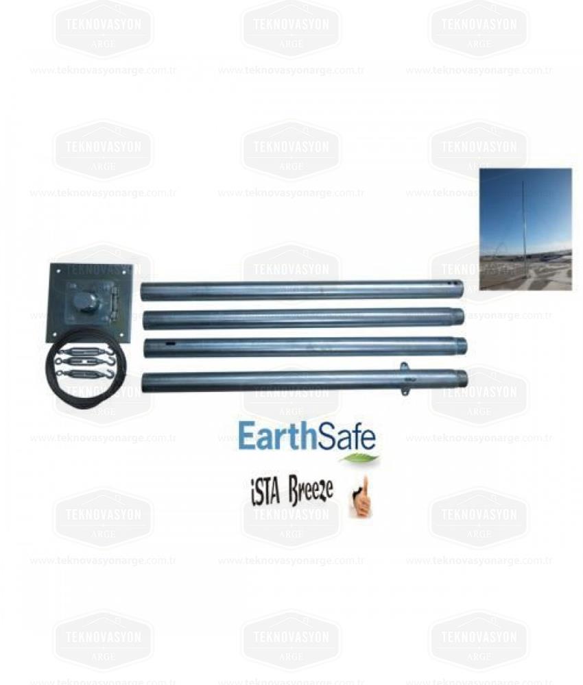 İSTA-BREEZE 500 W 12 V Rüzgar Türbini Air Speed + Hibrit Şarj Kontrol Cihazı + Direk Seti İSTA-BREEZE 500 W 12 V Rüzgar Türbini Air Speed + Hibrit Şarj Kontrol Cihazı + Direk Seti