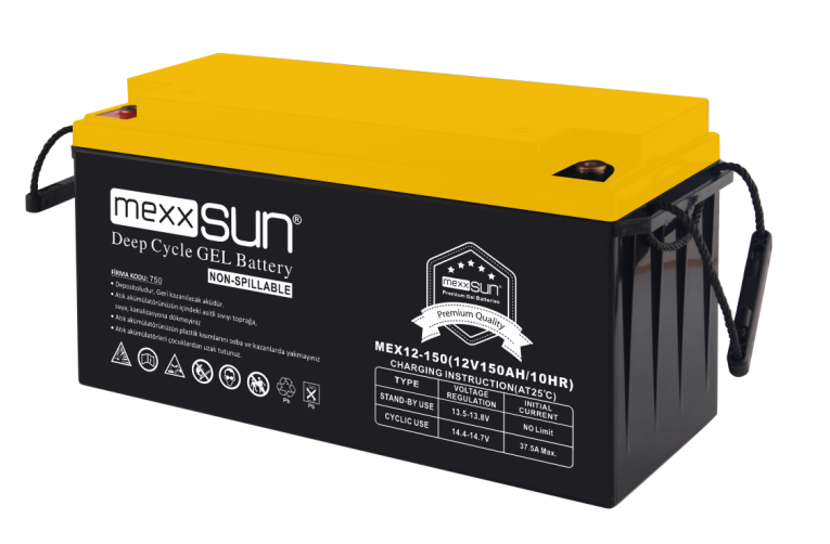 Jel akü 12V 150Ah (MEX12-150) Jel akü 12V 150Ah (MEX12-150)