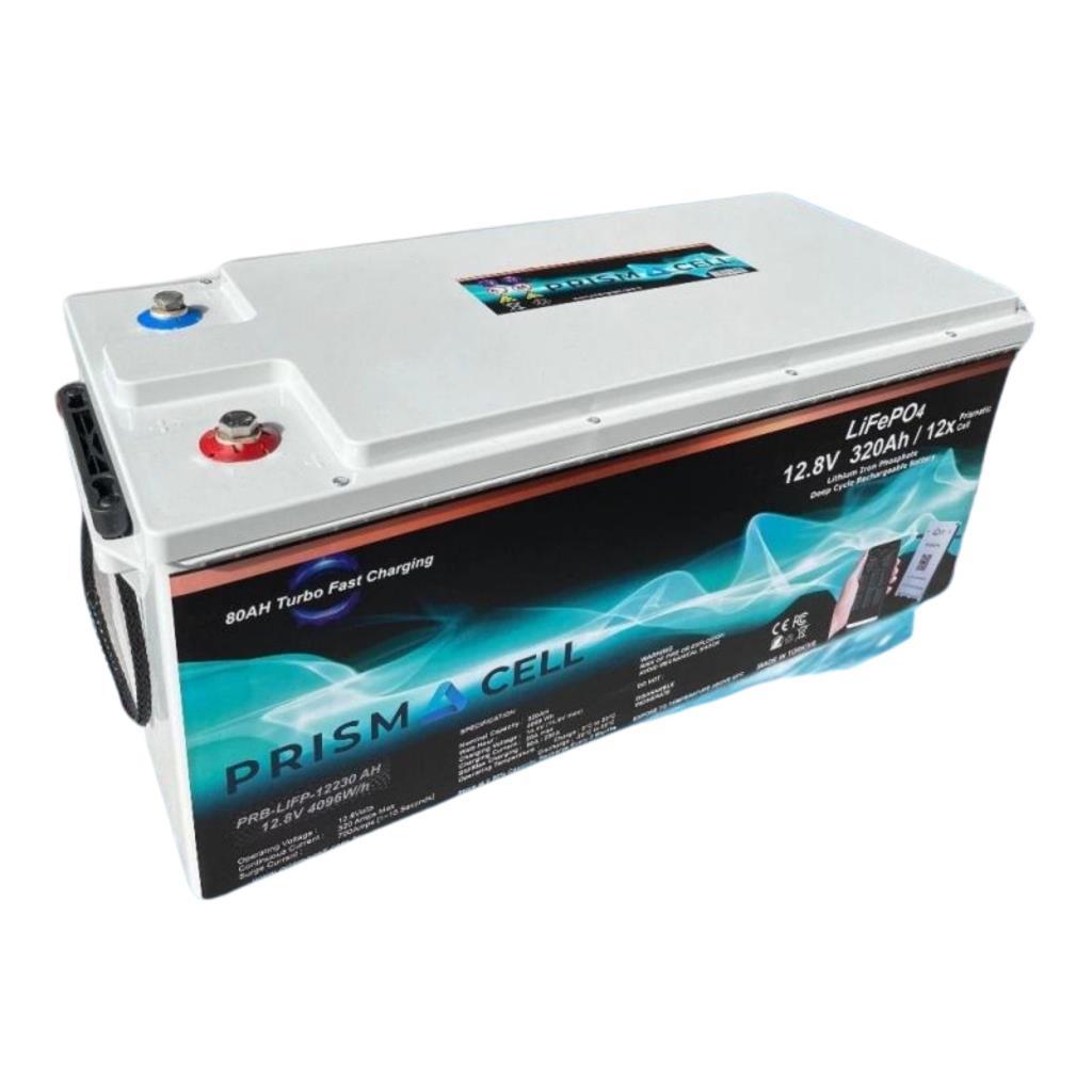 Prismacell Lifepo4 Akü 320ah 12.8 Volt Bluetooth Smart Bms Karavan, Marin, Solar Prismacell Lifepo4 Akü 320ah 12.8 Volt Bluetooth Smart Bms Karavan, Marin, Solar