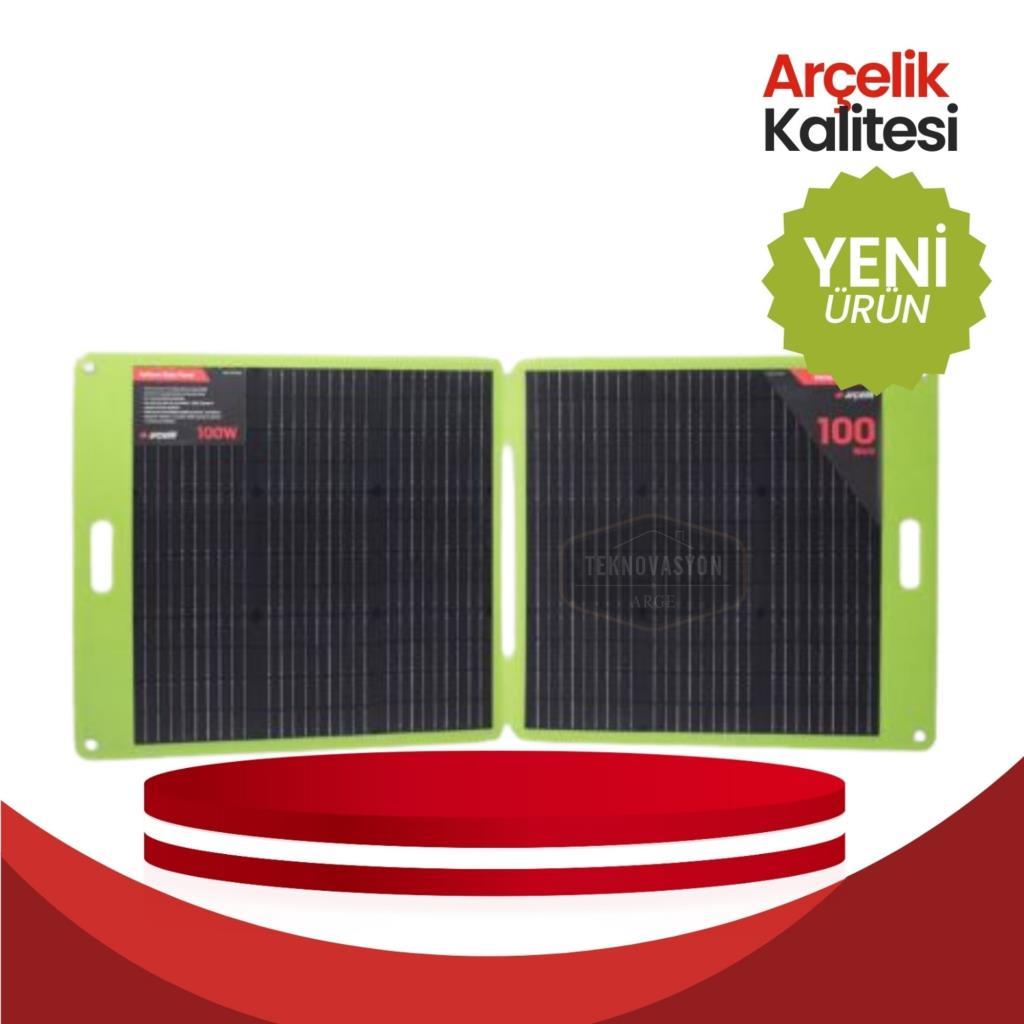 Teknovasyon Arge Arçelik 100W FSP 2 Katlanabilir Solar Panel Teknovasyon Arge Arçelik 100W FSP 2 Katlanabilir Solar Panel