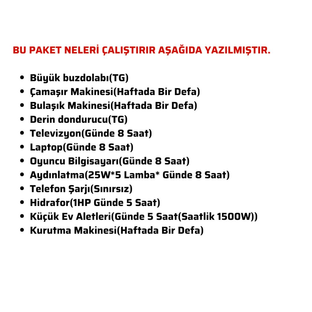 Teknovasyon Arge Güneş Enerjisi Solar Paketi 5.6kva İnverter 550 watt Güneş Paneli 200 Amper Jel Akü Teknovasyon Arge Güneş Enerjisi Solar Paketi 5.6kva İnverter 550 watt Güneş Paneli 200 Amper Jel Akü